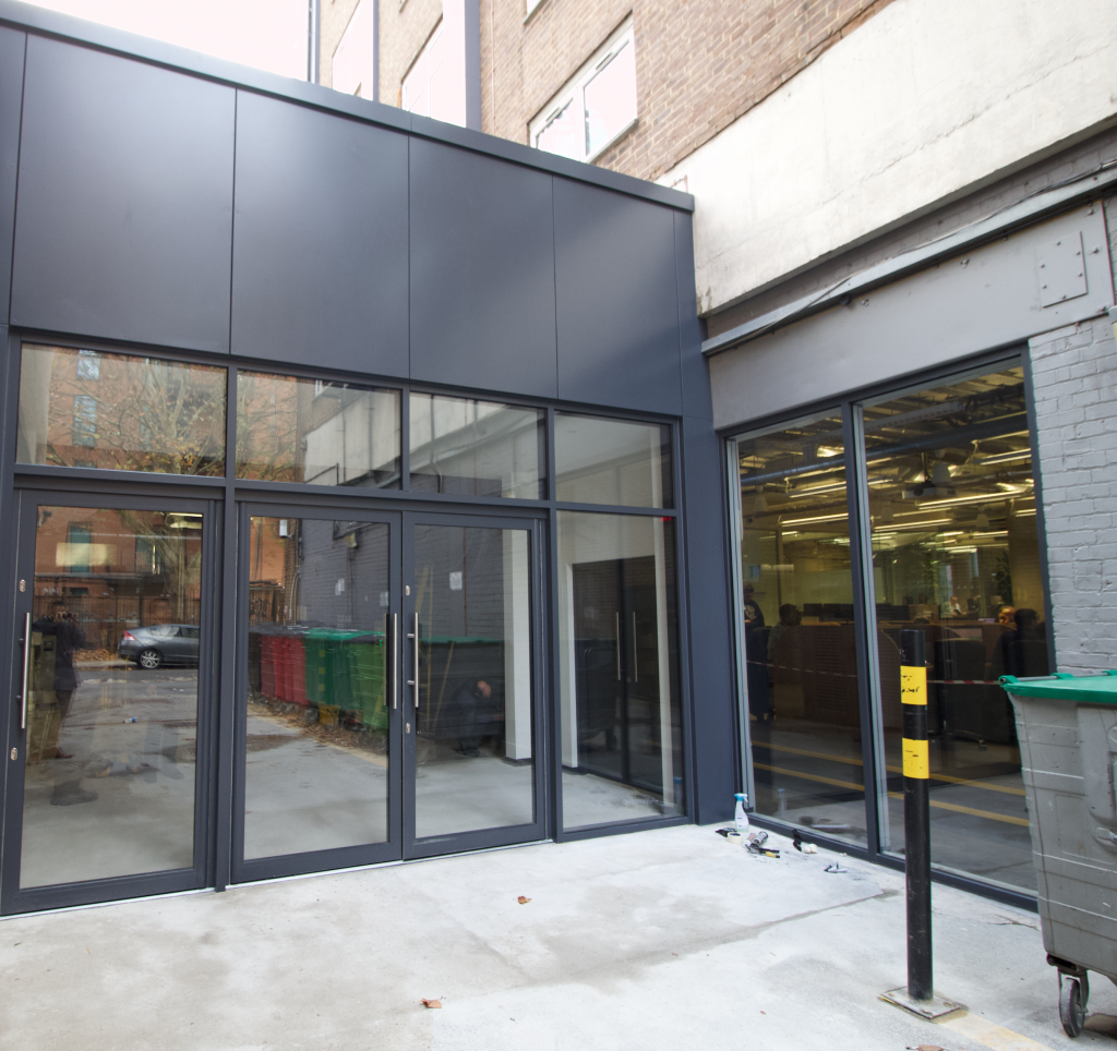Addison Lee Office Entry with Double Doors in London