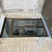 Aluminium Double Doors for Commercial Office Building
