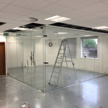 Glass Meeting Room for Open Plan Office