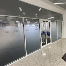 Privacy Glass Options for Modern Storefront